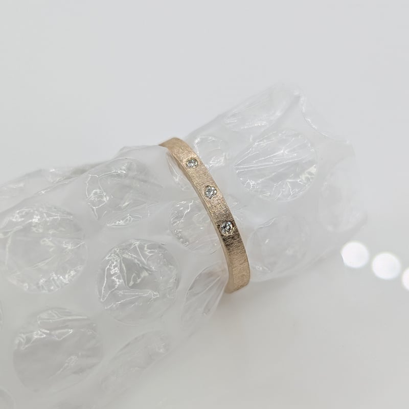 Nagi – Trio Diamond Ring 凪トリオダイヤモンドリング オーダーリング