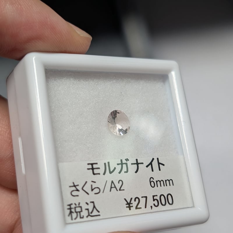 モルガナイト 6mm さくら インカット ルース シミズ貴石 | 鈴木屋byJOA