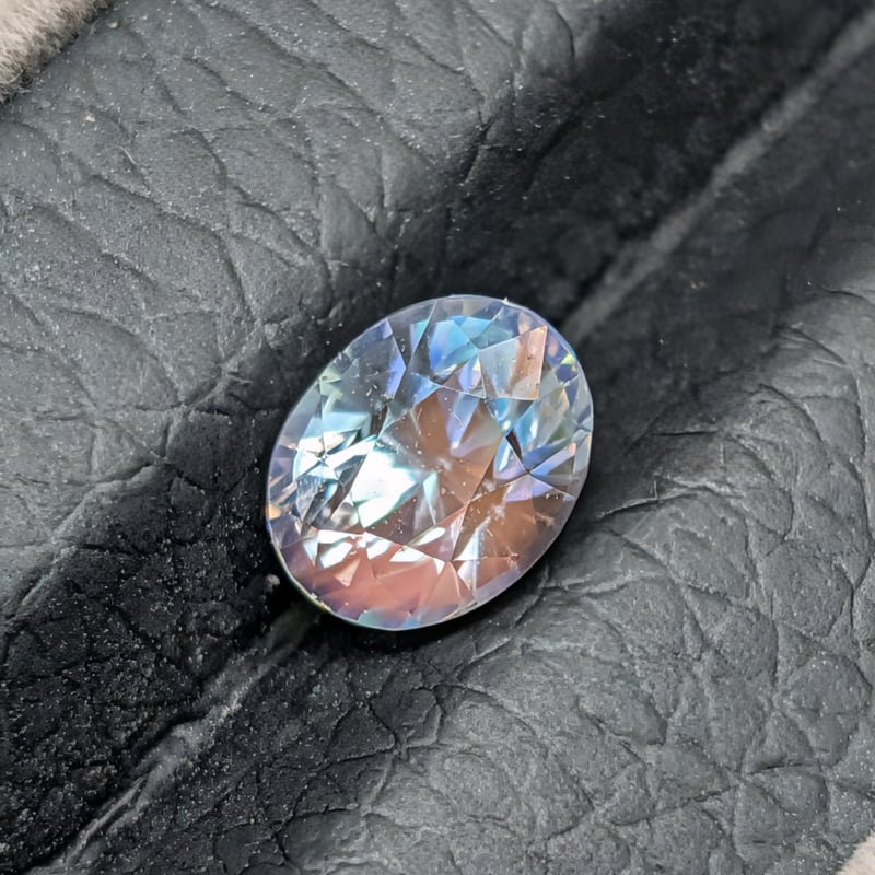 アンデシン ラブラドライト 1.81ct 7.9×6.4mm オーバルカット ルース