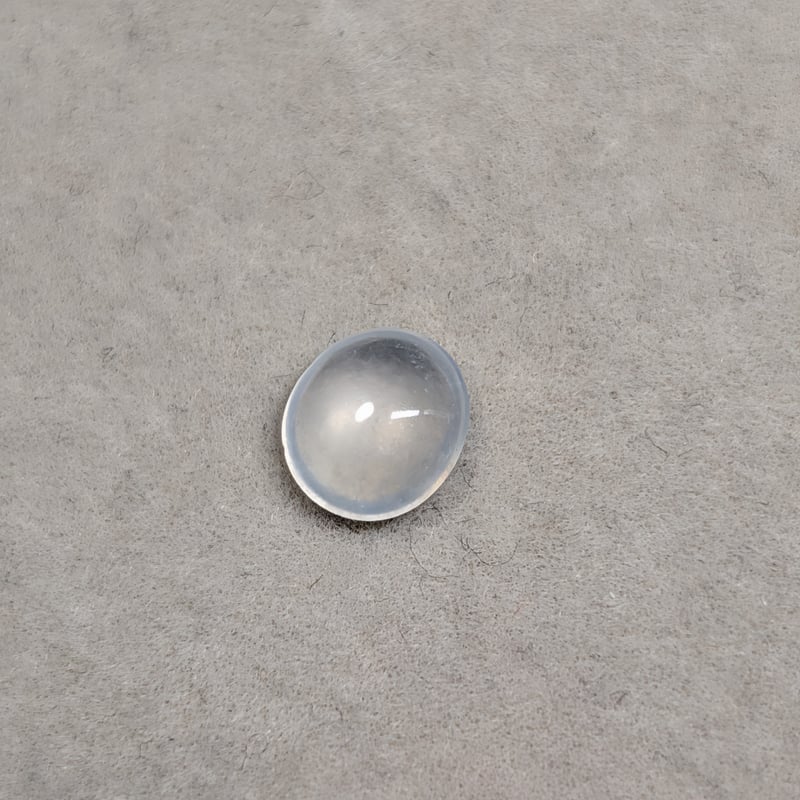 氷翡翠 0.858ct 6.9×6.2mm カボションカット ルース ミャンマー産