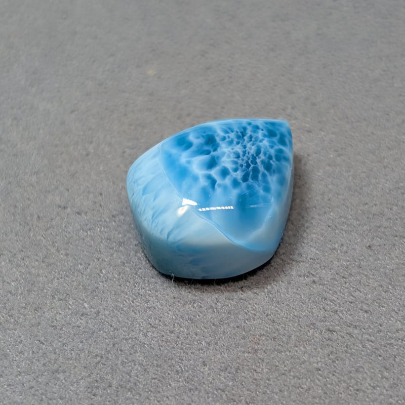 ラリマー 23.55ct 20.59×16.08mm カボションカットルース | 鈴木屋byJ