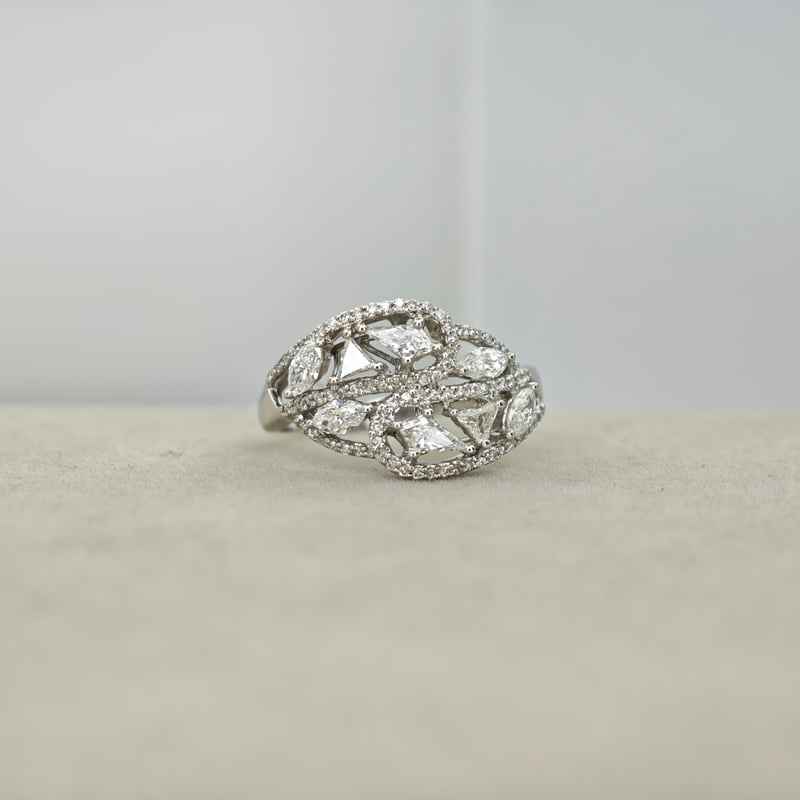 K18WG ダイヤモンド 0.70ct リング 12.5号 | 鈴木屋byJOA STORE