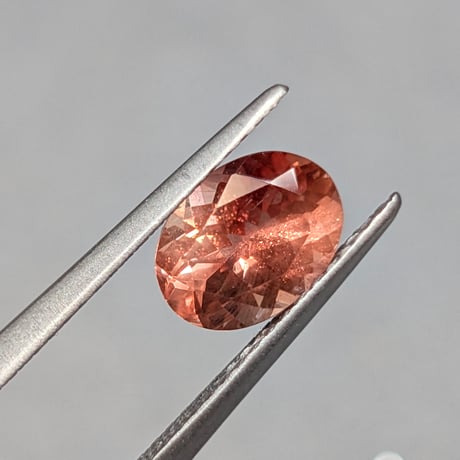 オレゴンサンストーン標本　6個セット アメリカ/オレゴン州産オレゴンサンストーン 3.942ct JGGL鑑別付
