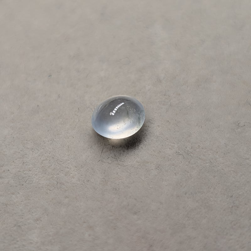 氷翡翠 0.925ct 6.2×5.9mm ダブルカボションカット ルース ミャンマー