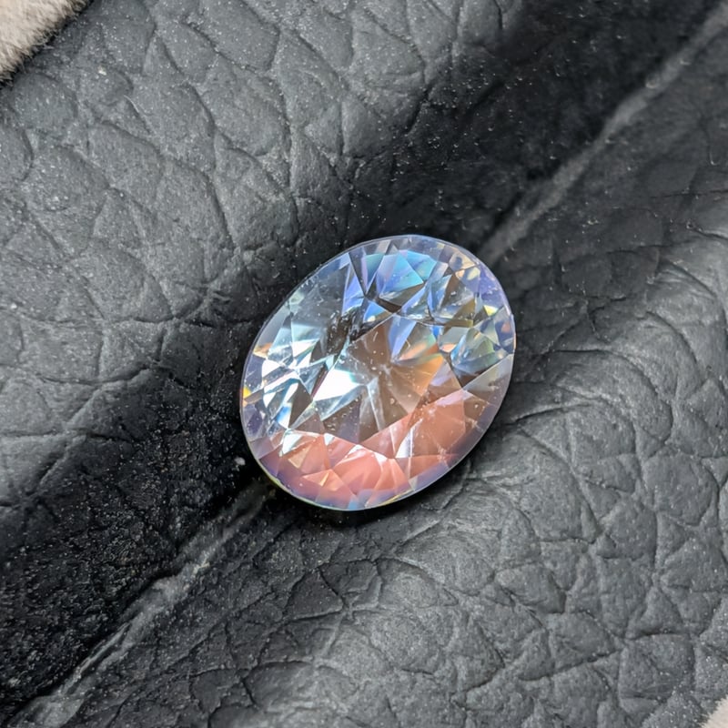 アンデシン ラブラドライト 1.81ct 7.9×6.4mm オーバルカット ルース