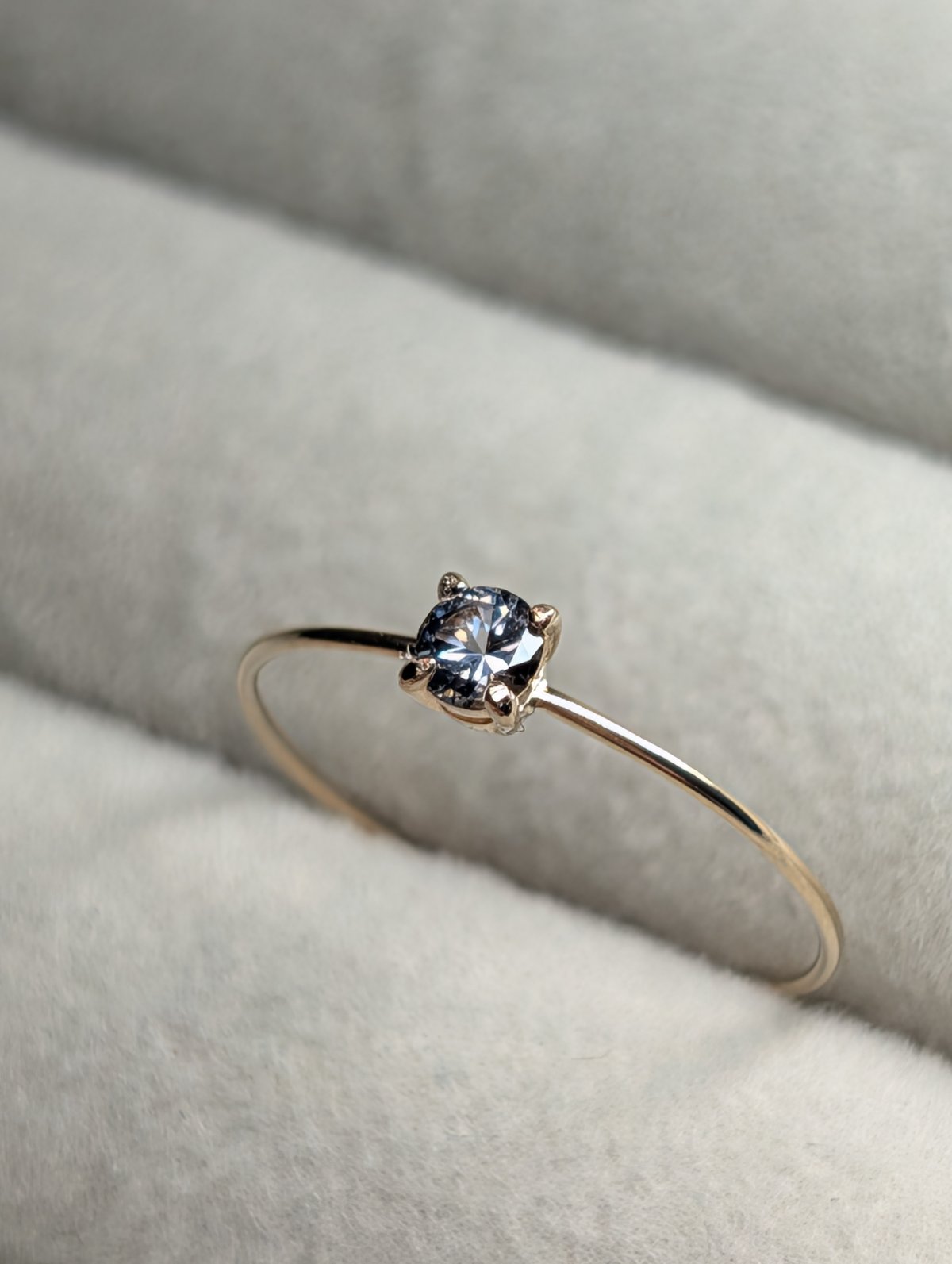 超華奢リング K10 9号 グレースピネル 3mm ※サイズ直し不可 | 鈴木屋