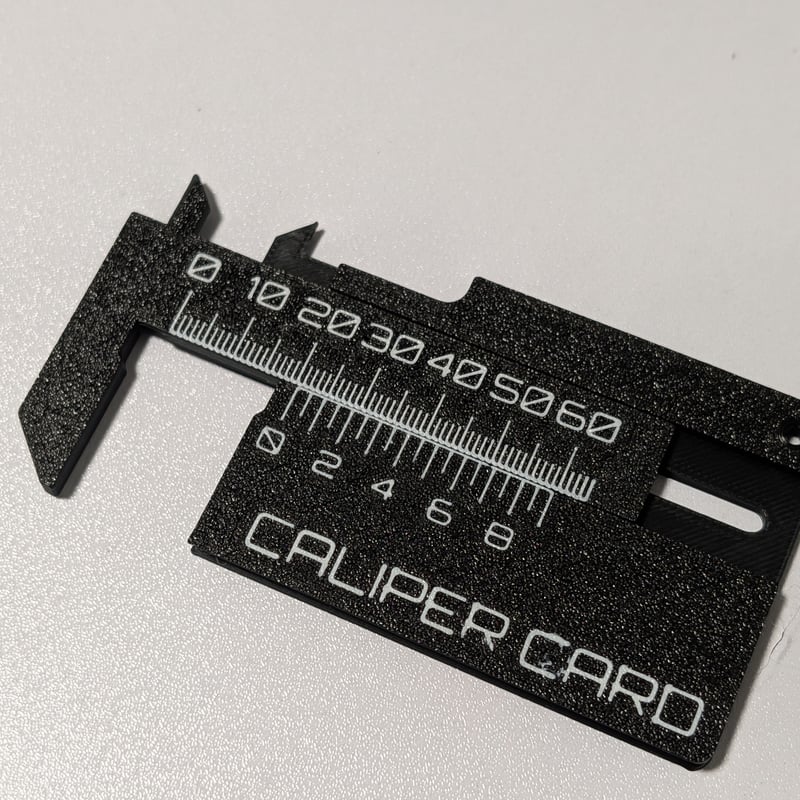 ルース購入同梱限定】そこそこの精度のカード型ノギス | 鈴木屋byJOA STORE