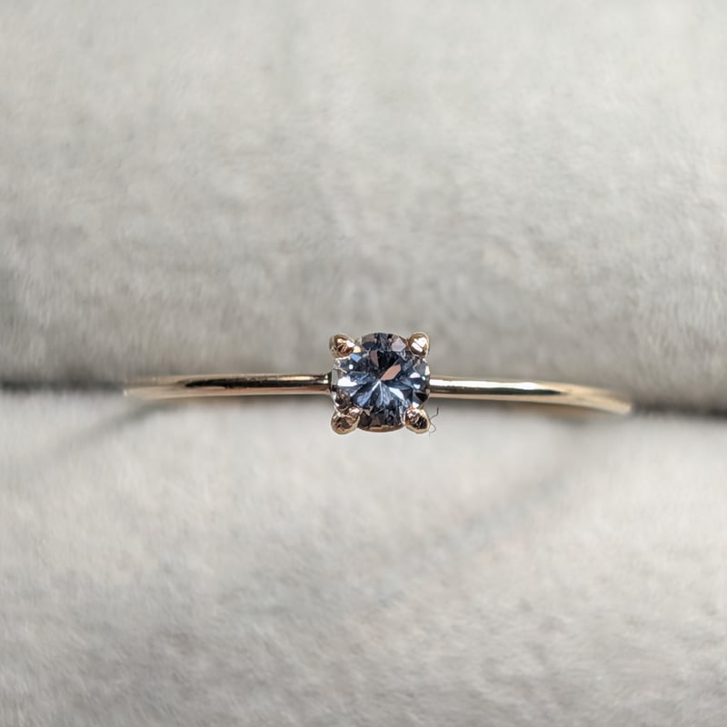 超華奢リング K10 9号 グレースピネル 3mm ※サイズ直し不可 | 鈴木屋