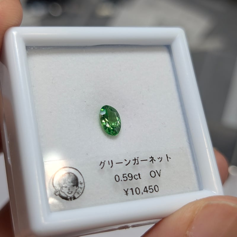 新産地!グリーンアウイナイト0.260ctGRJソーティング付 【公式 新産地!グリーンアウイナイト0.260ctGRJソーティング付 【公式