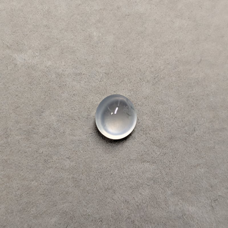 氷翡翠 0.925ct 6.2×5.9mm ダブルカボションカット ルース ミャンマー
