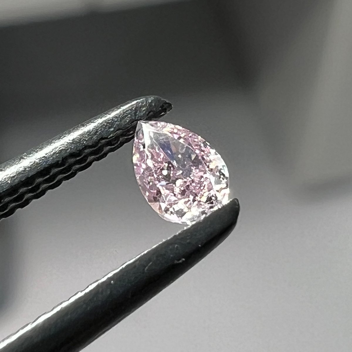 CGLソ】FANCY PURPLISH PINK 0.089ct SI-2 3.24×2.2... FANCY PURPLISH 