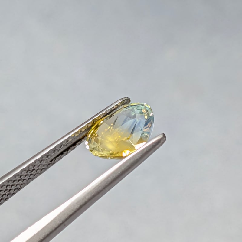 ハーディーサファイアLT-7'10''#3 GITミニ鑑別】パーティーカラーサファイア 1.70ct 6.79×7.75mm