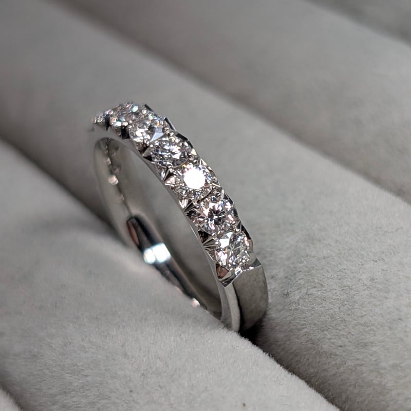 h&cハーフエタニティダイヤモンドリング 楽天市場】【H＆C】エタニティリング【1.0ct】ダイヤモンド