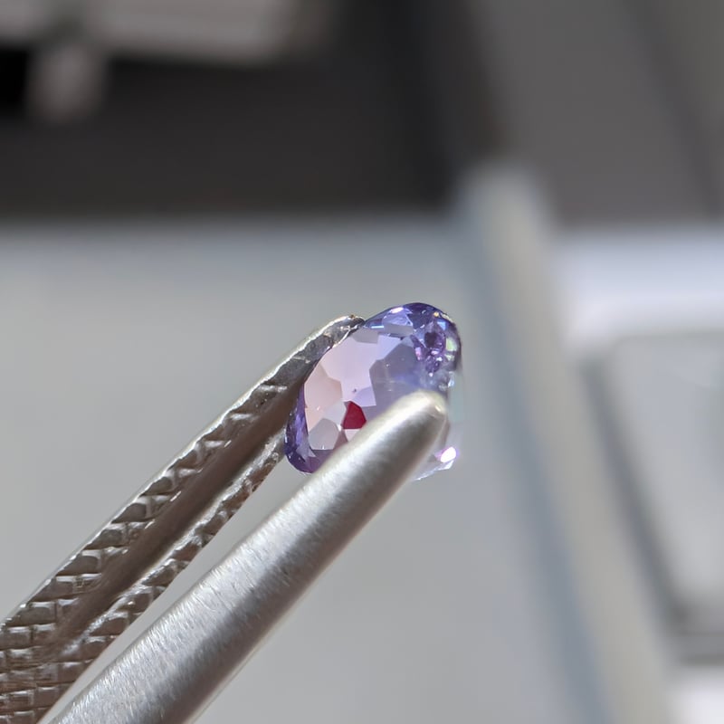 非加熱サファイア 0.56ct 4.48mm ラウンドカットルース | 鈴木屋byJOA