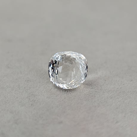 【煌カット】白水晶 8mm 煌カット ルース　シミズ貴石