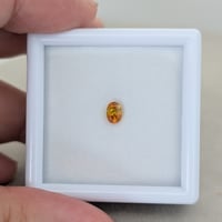 スファレライト 0.42ct 5.08×3.63mm オーバルカットルース