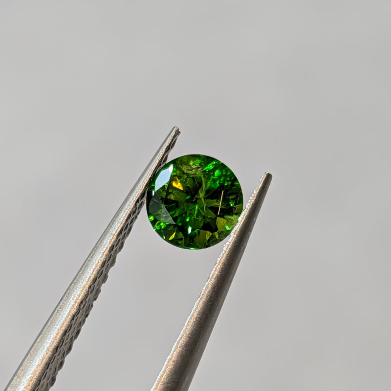 デマントイド ガーネット イラン産 0.49ct 4.70mm ラウンド