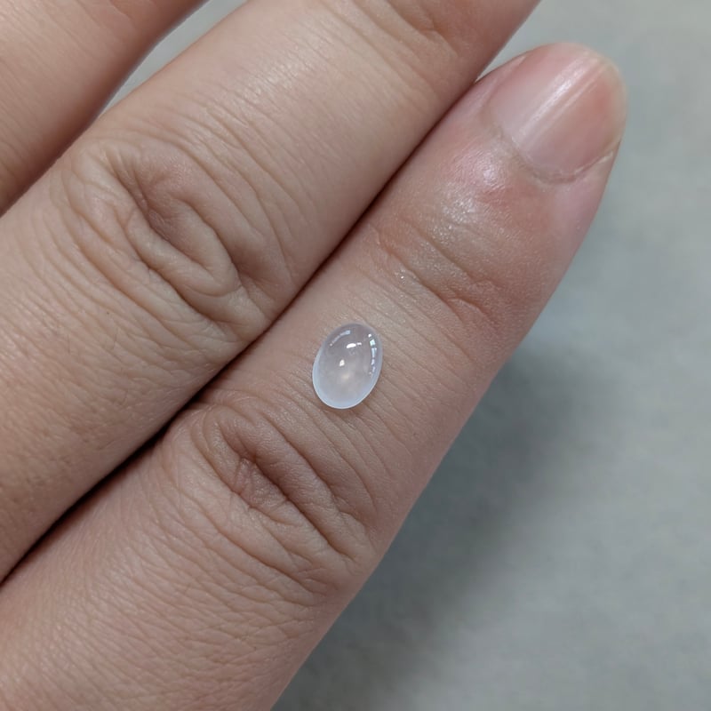 氷翡翠 0.70ct オーバル カボション カット ルース | 鈴木屋byJOA STORE