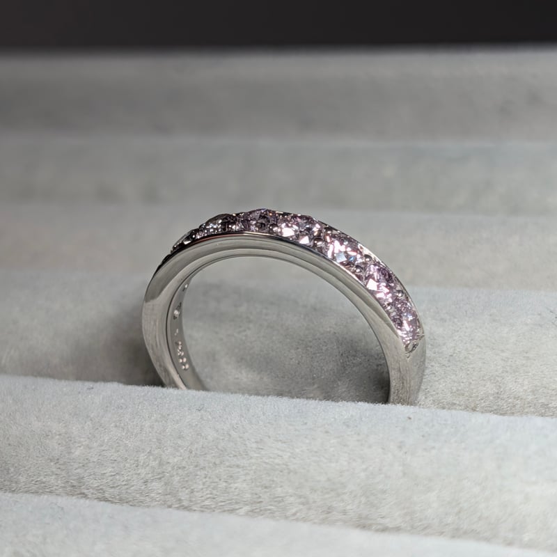 M*u様 一粒　ダイヤモンド リング　PT900 0.63 楽天市場】pt900【0.16ct】ミル打ち ダイヤモンドリング【無色