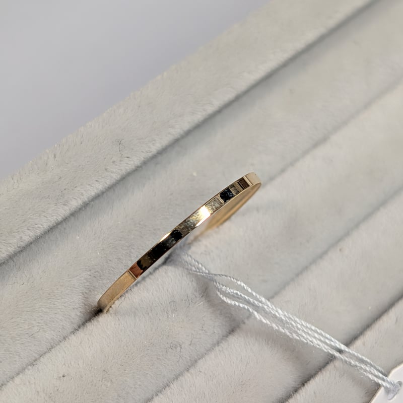 Air Gold K10YG(イエローゴールド) 鏡面仕上げ 受注オーダーリング