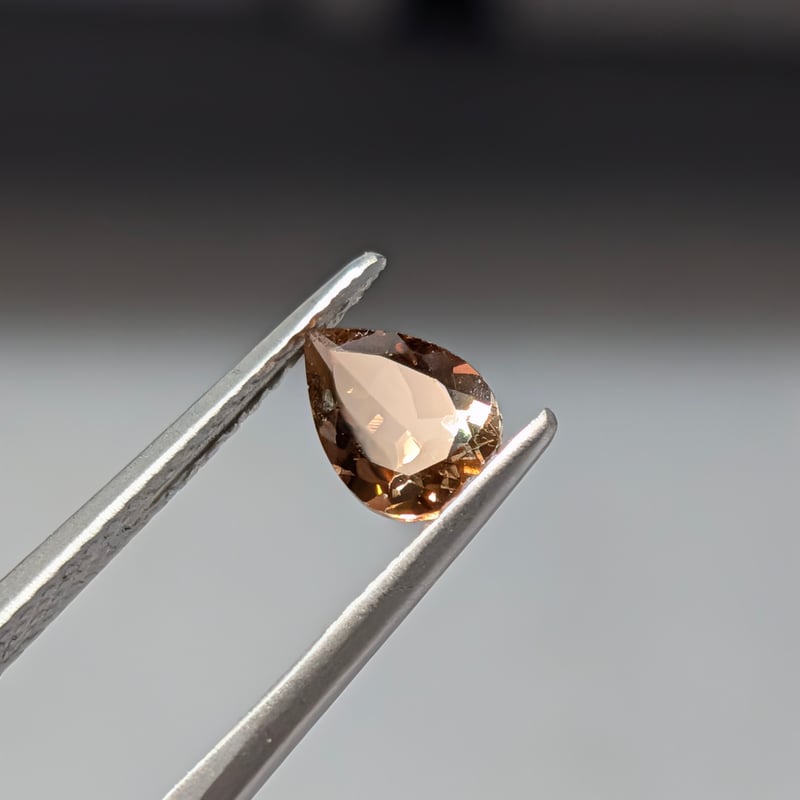 【レア】大粒シトリン　ペアシェイプ　ルース シトリン＜大粒ペアシェイプ＞のリング（K18GP） | ESSENCE