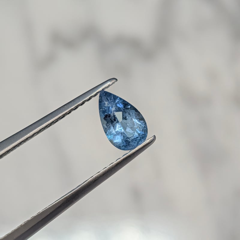 【お値下げ不可】パライバトルマリン　ブラジル GIA 非加熱 パライバトルマリン ブラジル産 0.53ct 7.50×4.56mm