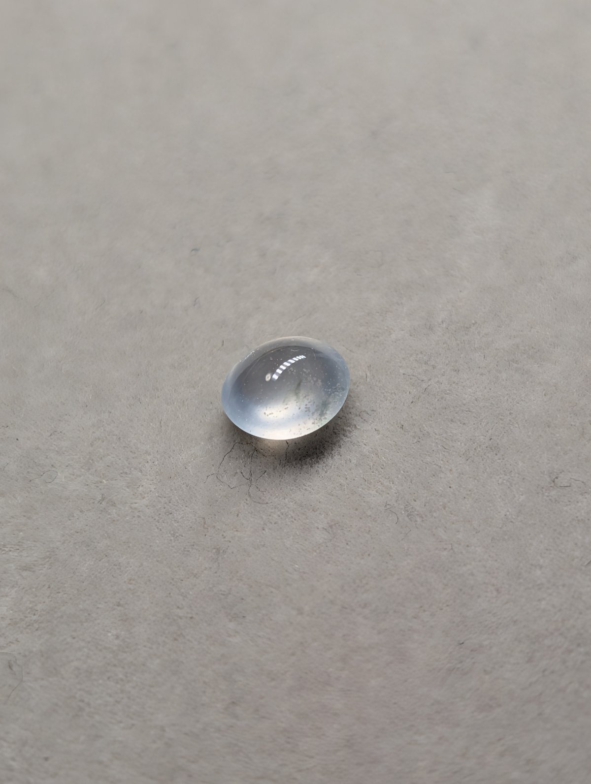 氷翡翠 0.925ct 6.2×5.9mm ダブルカボションカット ルース ミャンマー