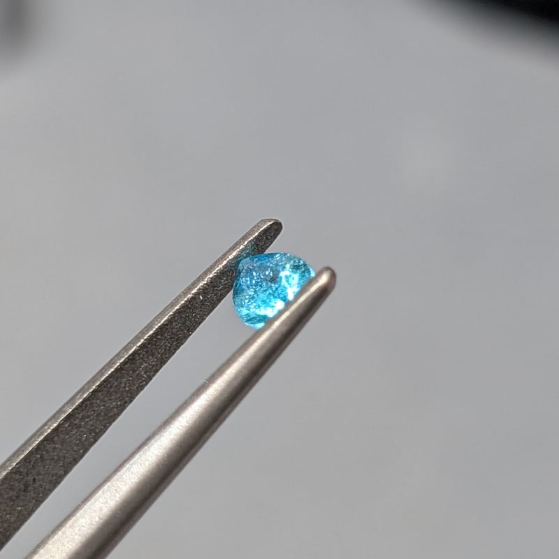 とても可愛いペアシェイプ!★ブラジルバターリャパライバトルマリン★オーダー受付中 パライバ トルマリン 0.22ct 4.42×3.38mm ペアシェイプ ルース