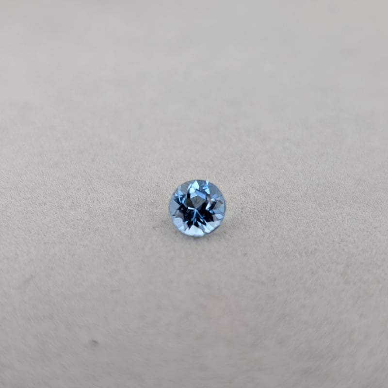 サンタマリアカラー アクアマリン 0.738ct 5.8mm ラウンド カット
