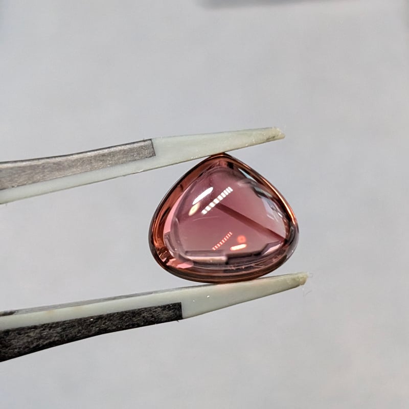 トルマリン ダブルカボション カット 5.17ct マロン ルース | 鈴木屋