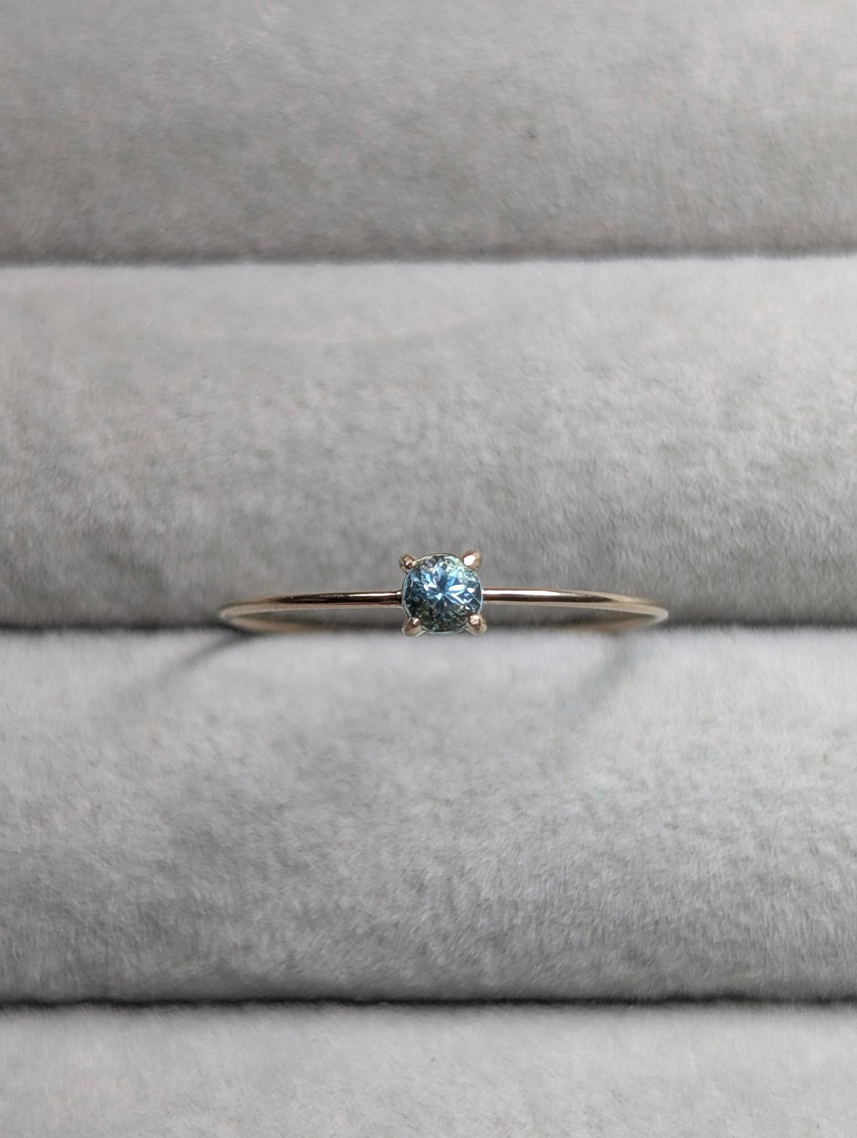 グランディディエライト k10 リング K10 グランディディエライトとダイヤモンドのリング【1点もの