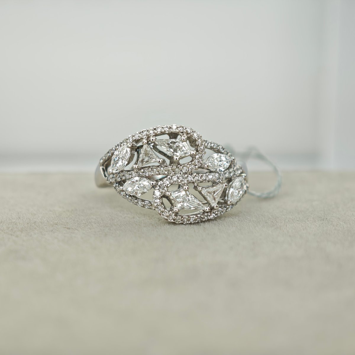 K18WG ダイヤモンド 0.70ct リング 12.5号 | 鈴木屋byJOA STORE