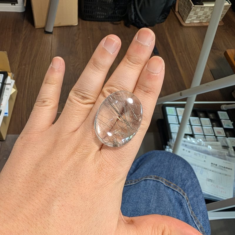 ルチルクォーツカボション でっっかいルチルクォーツ カボションカットルース | 鈴木屋byJOA STORE