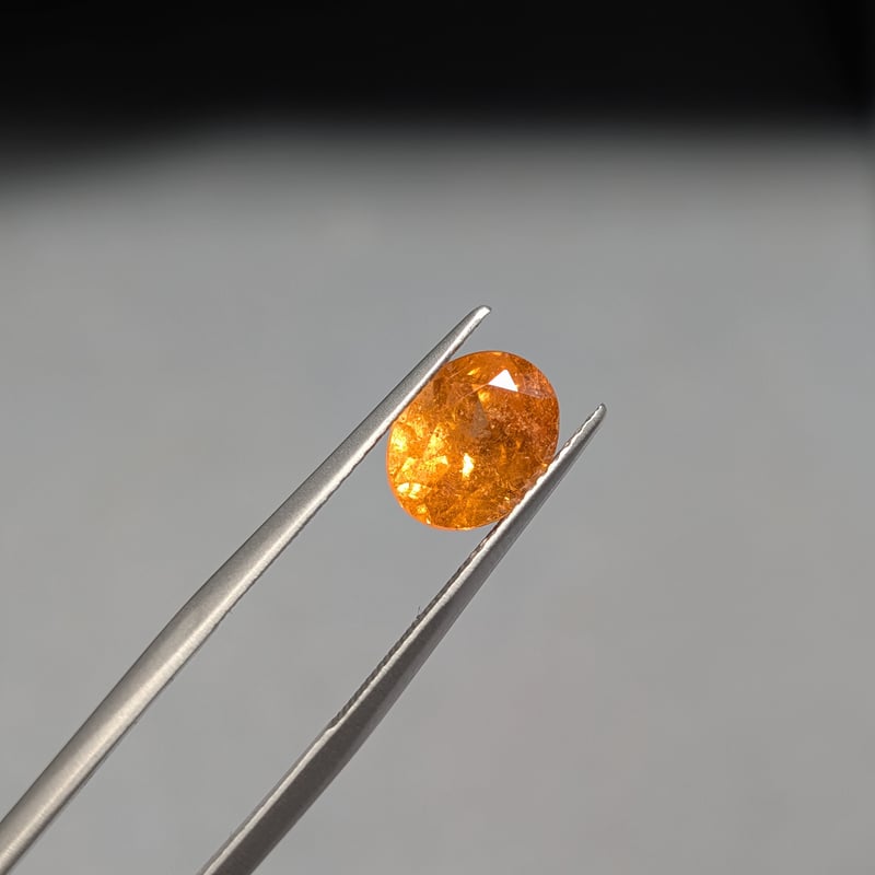 スペサルティンガーネット　ルース スペサルティン ガーネット 3.27ct 9.25×7.41mm オーバル カット