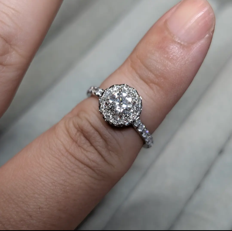 セミオーダー】Shine ring(シャインリング)5mm 中石持ち込み対応セミ