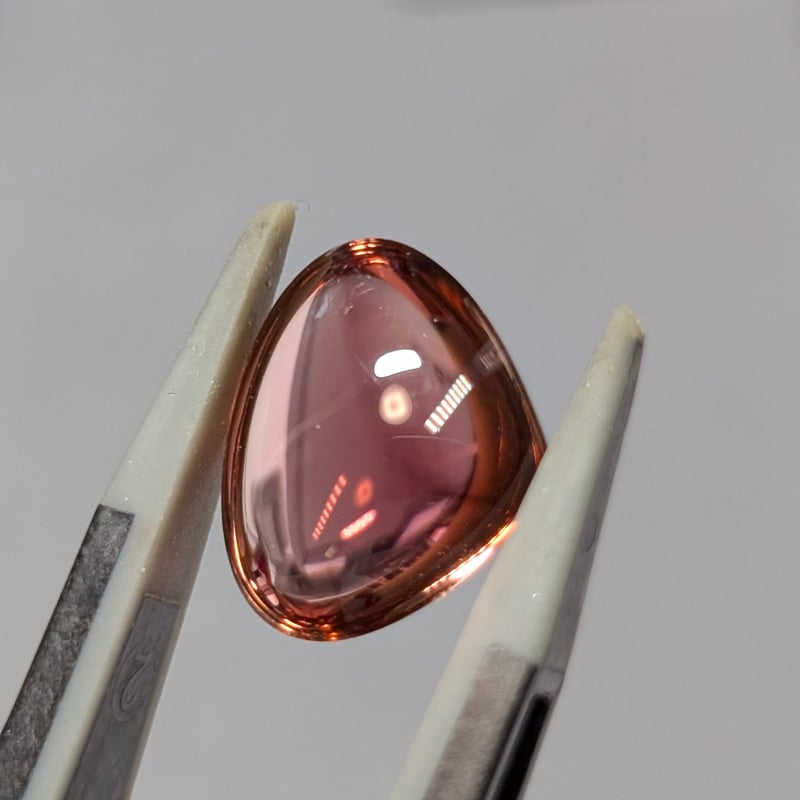 トルマリン ダブルカボション カット 5.17ct マロン ルース | 鈴木屋