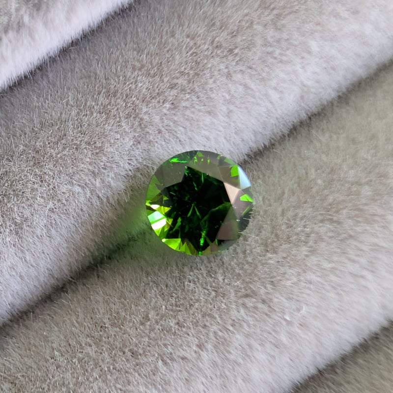 デマントイド ガーネット イラン産 0.49ct 4.70mm ラウンド