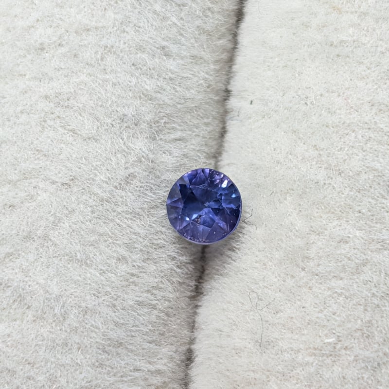 バイオレット サファイア 0.23ct 3.65mm ラウンド ルース | 鈴木屋