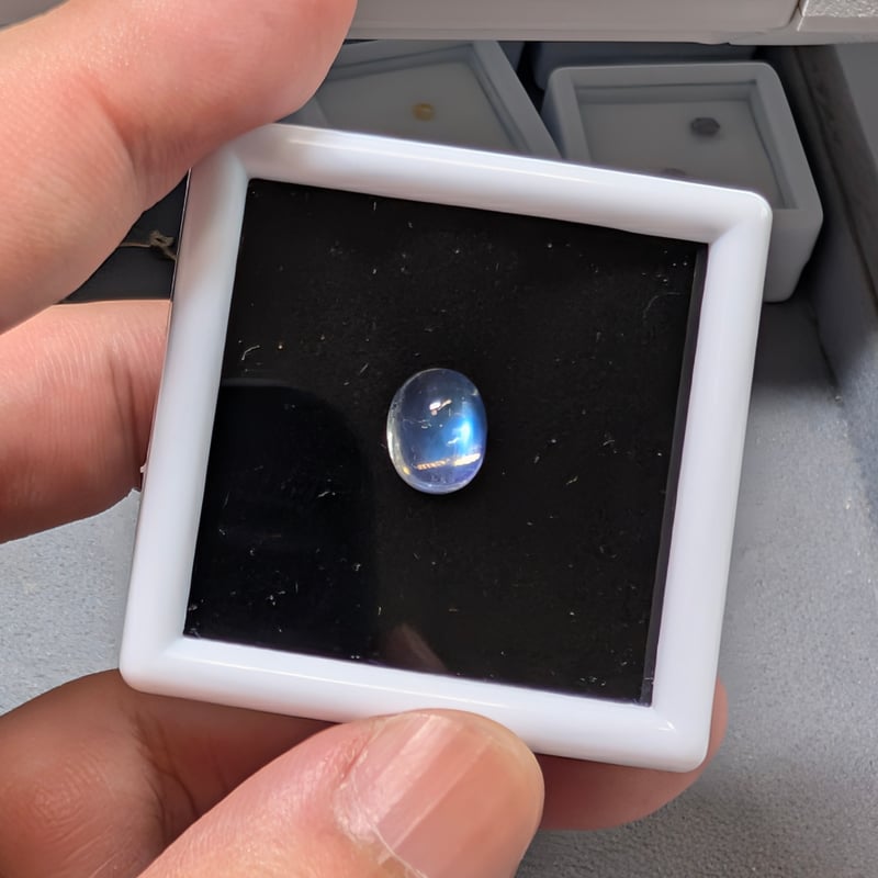 週末お値下げ❗BARNEYS アナコンダ プラチナムーンストーン オーバルリング BARNEYSアナコンダ プラチナムーンストーンオーバルリング