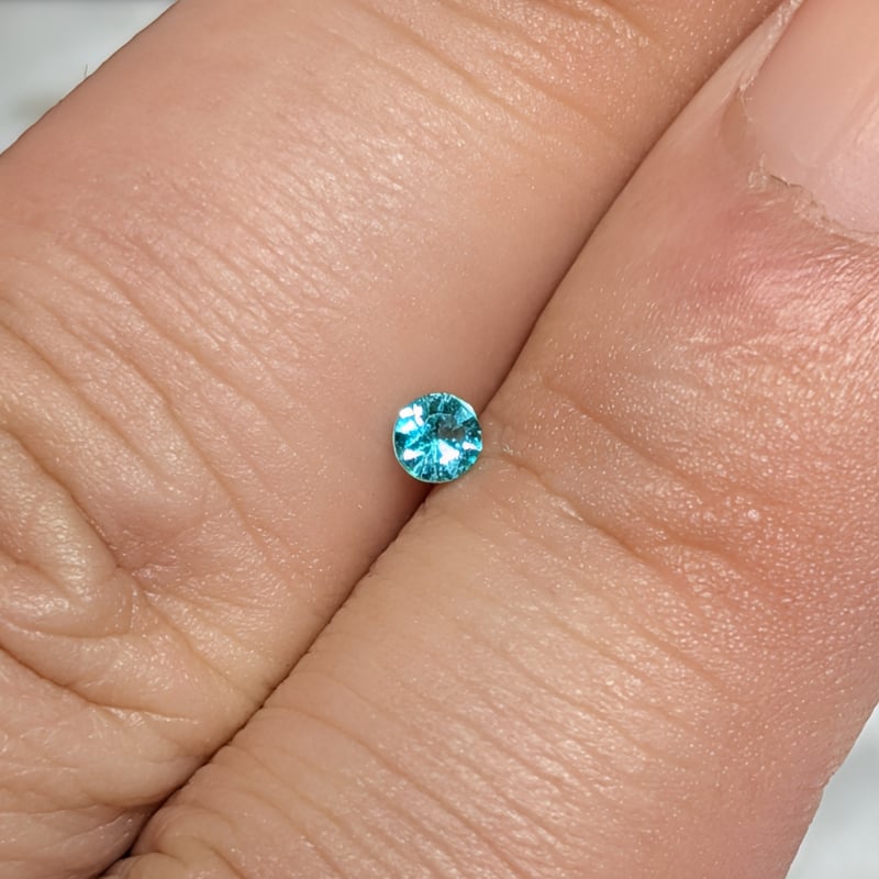 パライバトルマリン 0.10ct 2.91mm ラウンドカットルース | 鈴木 パライバトルマリン 0.10ct 2.91mm ラウンドカットルース | 鈴木