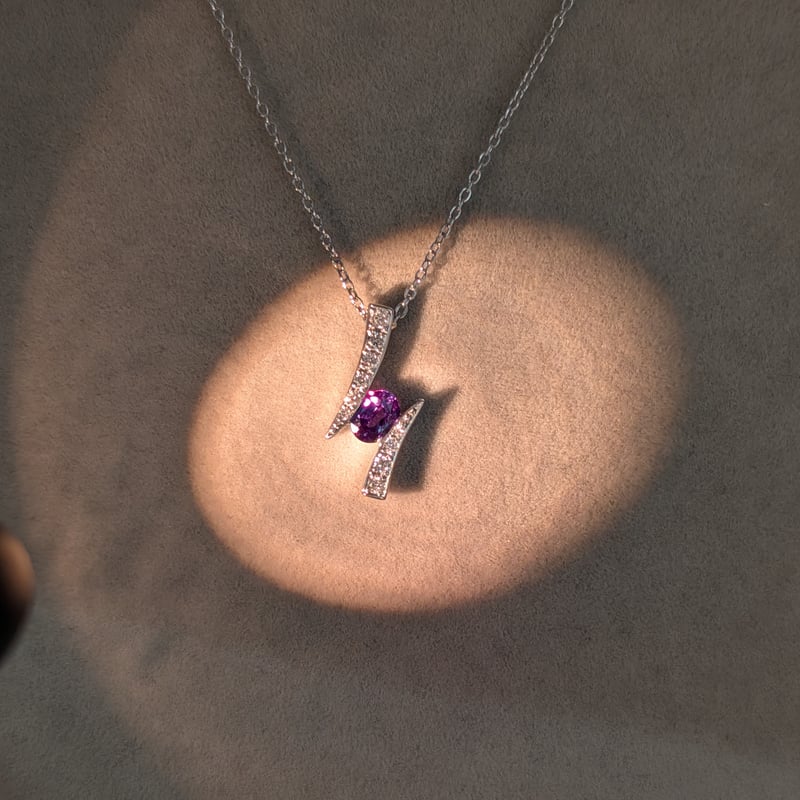 高品質】【リピート不可】PT900/850 アレキサンドライト 0.286ct 