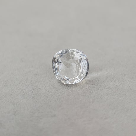 【煌カット】白水晶 8mm 煌カット ルース　シミズ貴石