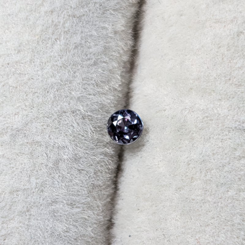 アレキサンドライト 0.09ct 2.51mm ラウンド カット ルース アレキ