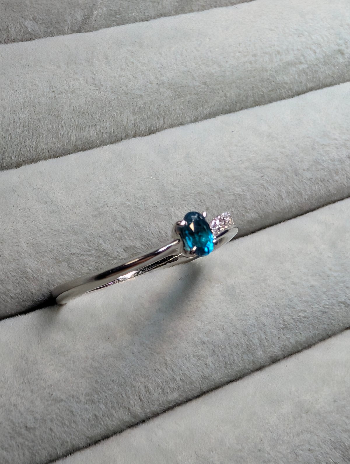 Micky ❗️⭐️ブラジル⭐️パライバ⭐️リング✨GIA鑑別✨ダイヤ✨約12号 Micky 様専用❗️⭐️ブラジル⭐️パライバ⭐️リング✨GIA鑑別