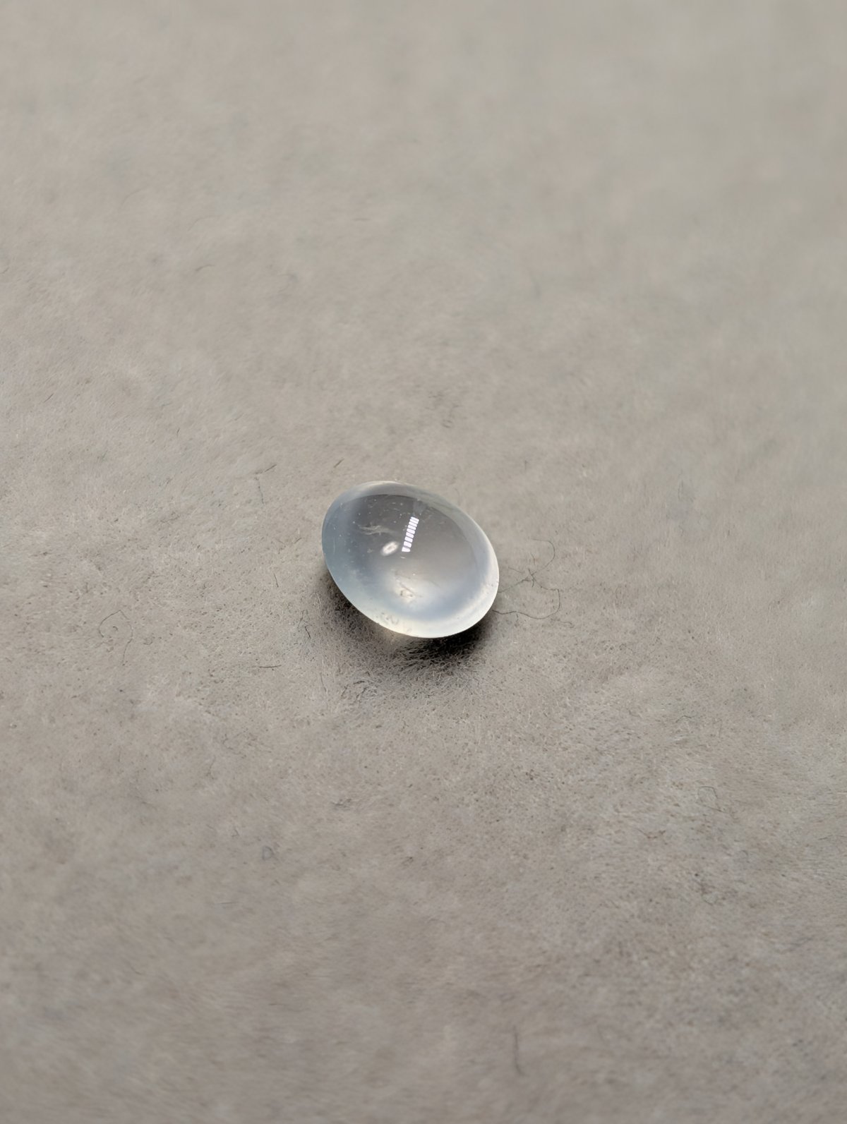 氷翡翠 0.925ct 6.2×5.9mm ダブルカボションカット ルース ミャンマー