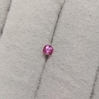 ピンクスピネル 0.12ct 2.80×2.84mm クッションカットルース