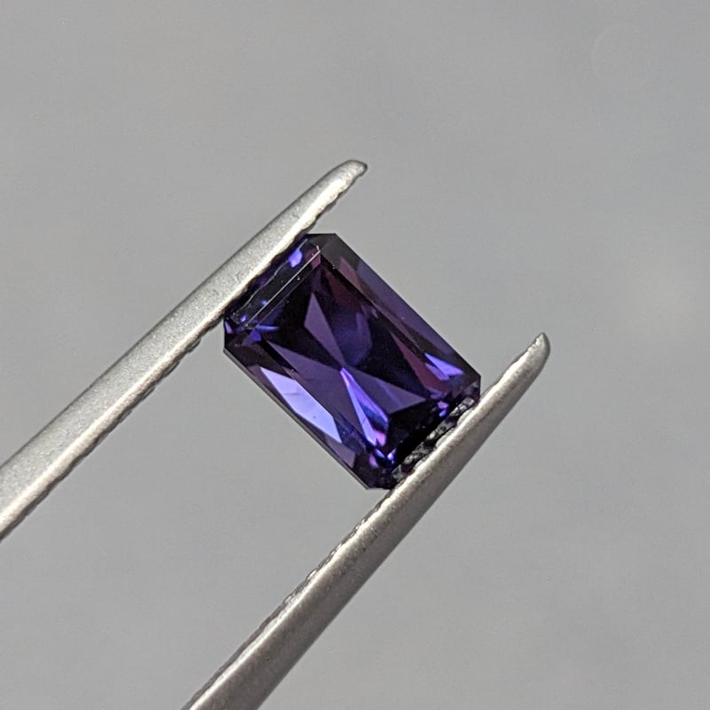 天然パープルサファイア1.072ct パープルサファイアルース 1.30ct Natural unheated purple