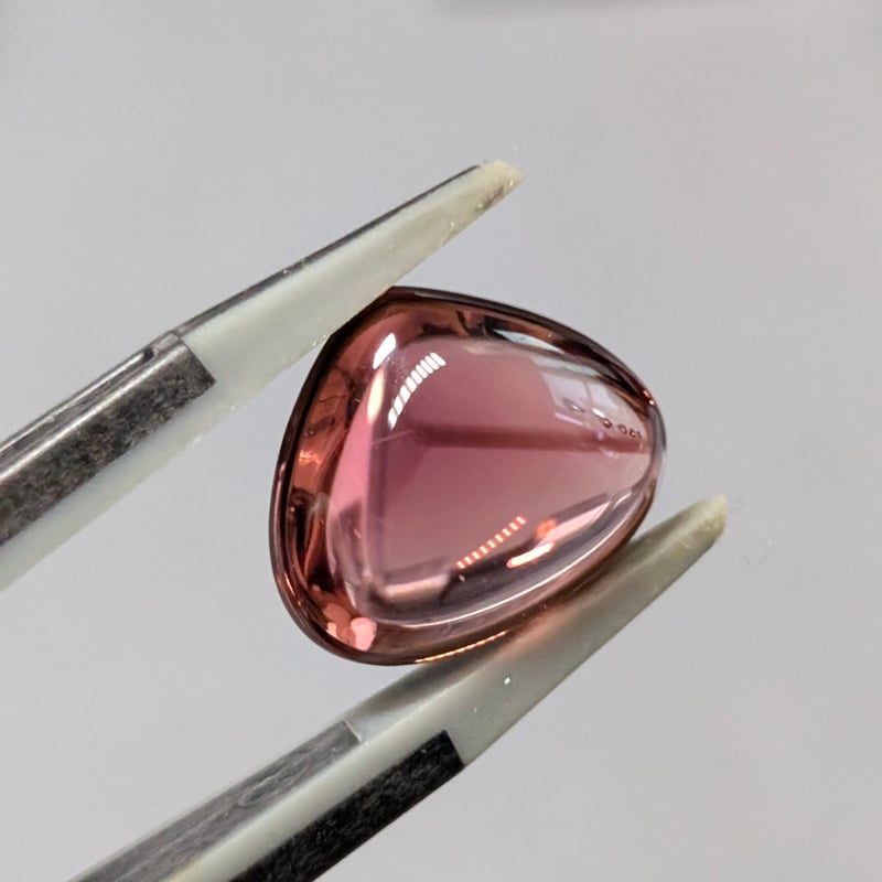 トルマリン　ルース　裸石　カボション トルマリン ダブルカボション カット 5.17ct マロン ルース | 鈴木屋