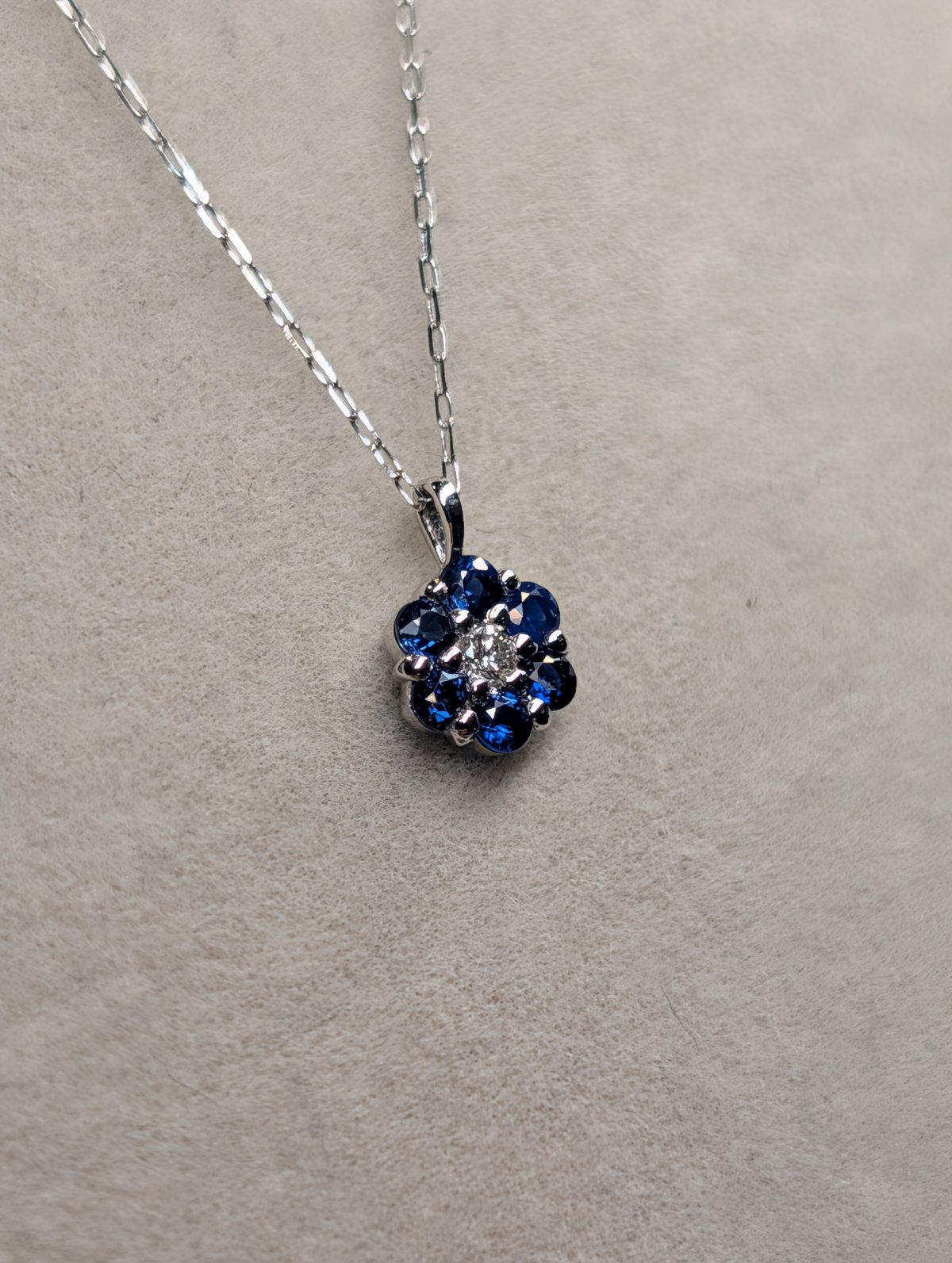メーカー協賛セール】PT900/850 サファイア 0.18ct ダイヤモンド 0.01ct メーカー協賛セール】PT900/850 サファイア 0.18ct ダイヤモンド 0.01ct