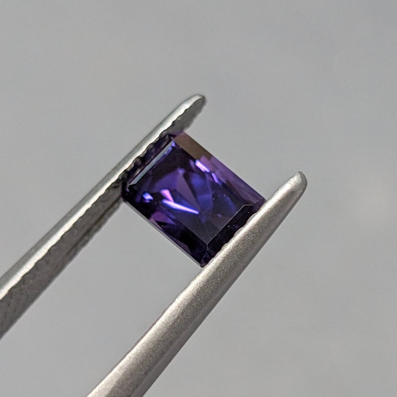 取り置き残金70%】【GIT】 パープル サファイア 1.12ct 6.39